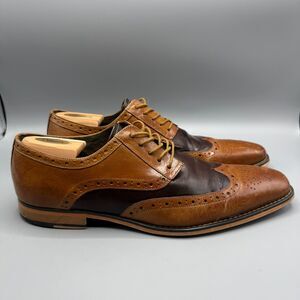 Stacy Adams Tinsley Wingtip Oxford Leather Shoes Mens Size 13